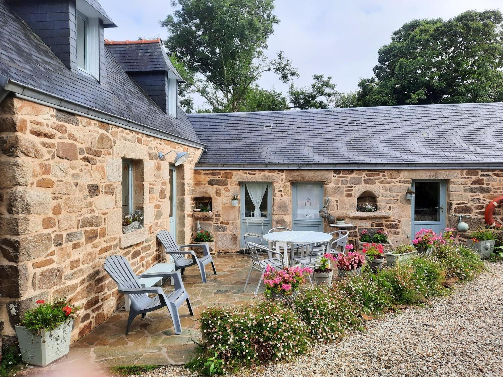 Maison Accueillante A Cleden-Cap-Sizun Avec Jardin Clos Exterior foto